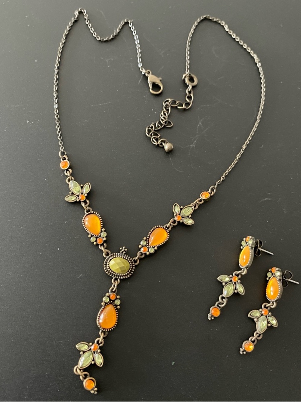 Women’s Necklace and Eearring Set Minimalist Retro Style Delicate Feminine